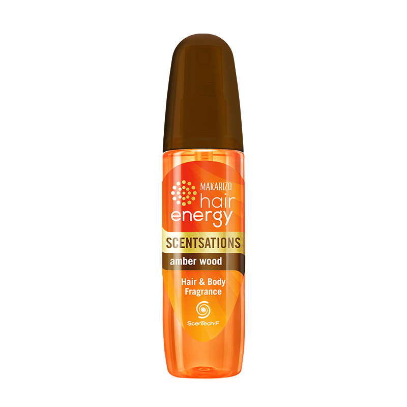 Makarizo Hair Energy Scentsations Hair Fragrance Amber Wood 100ml | Gogobli