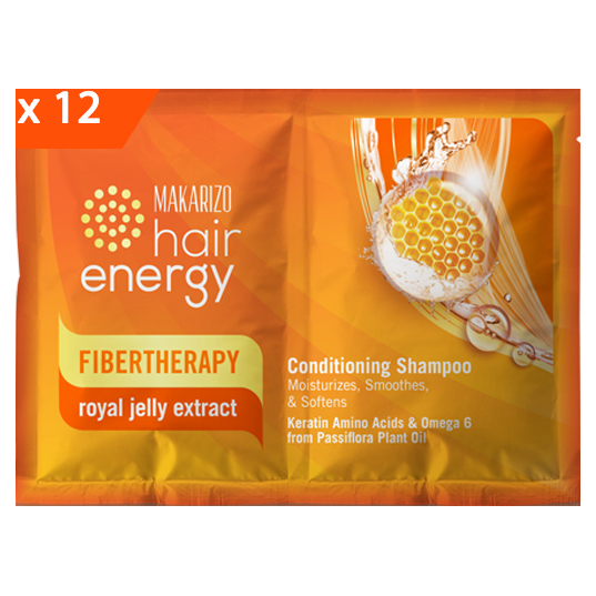 Makarizo Hair Energy Shampoo Royal Jelly Extract (12s X 9ml) | Gogobli