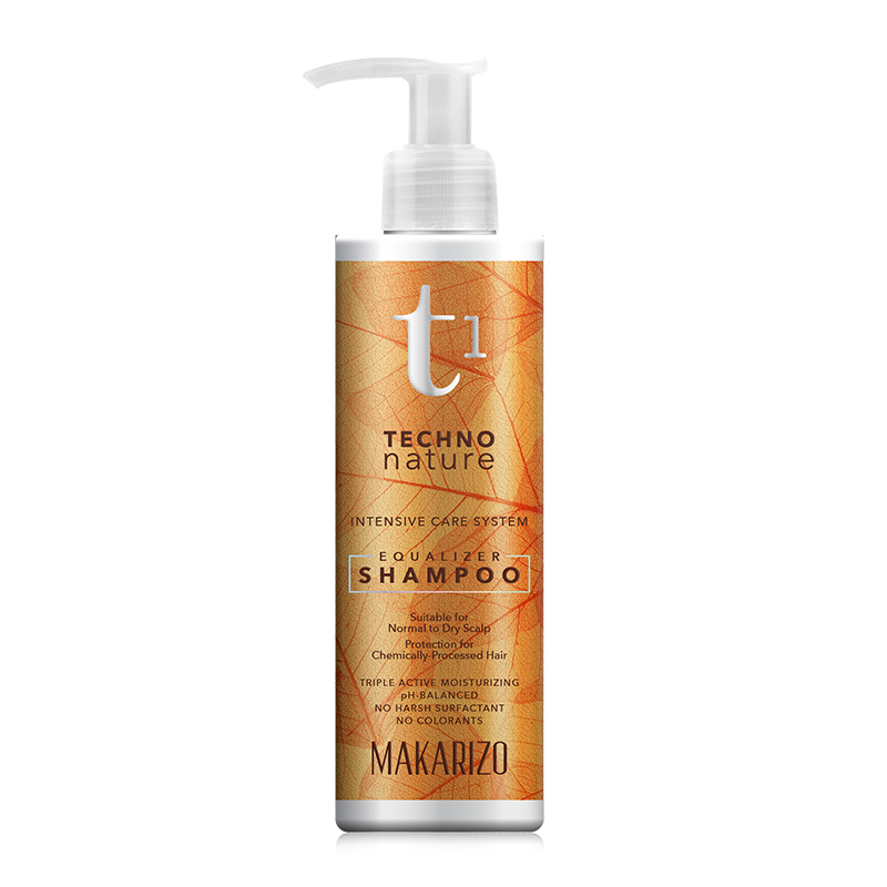 Makarizo T1 Techno Nature Equalizer Shampoo 180 Ml | Gogobli