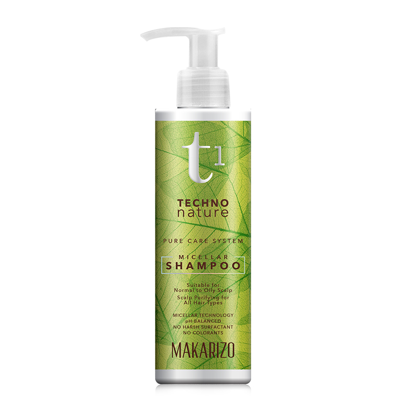 Makarizo T1 Techno Nature Micellar Shampoo 180 Ml | Gogobli