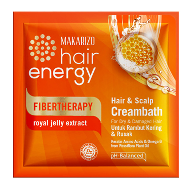 Makarizo Hair Energy Fibertherapy Hair And Scalp Cream Royal Jelly Extract 15ml | Gogobli