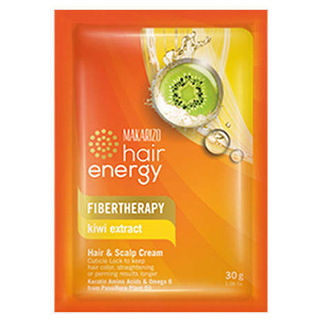 Makarizo Hair Energy Fibertherapy Hair And Scalp Cream Kiwi Extract 30gr | Gogobli