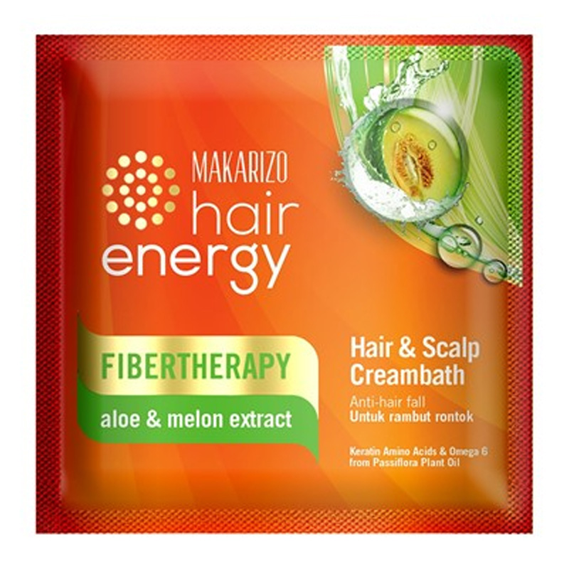 Makarizo Hair Energy Fibertherapy Hair And Scalp Cream Aloe And Melon Extract 15ml | Gogobli
