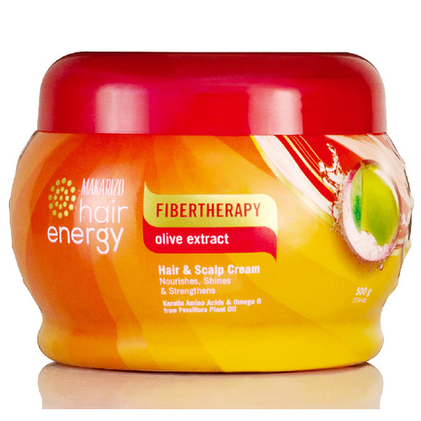 Makarizo Hair Energy Fibertherapy Olive Oil 500gr | Gogobli