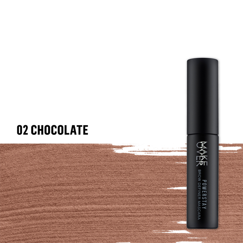 Make Over Powerstay Brow Definer Mascara Chocolate 6.5gr | Gogobli