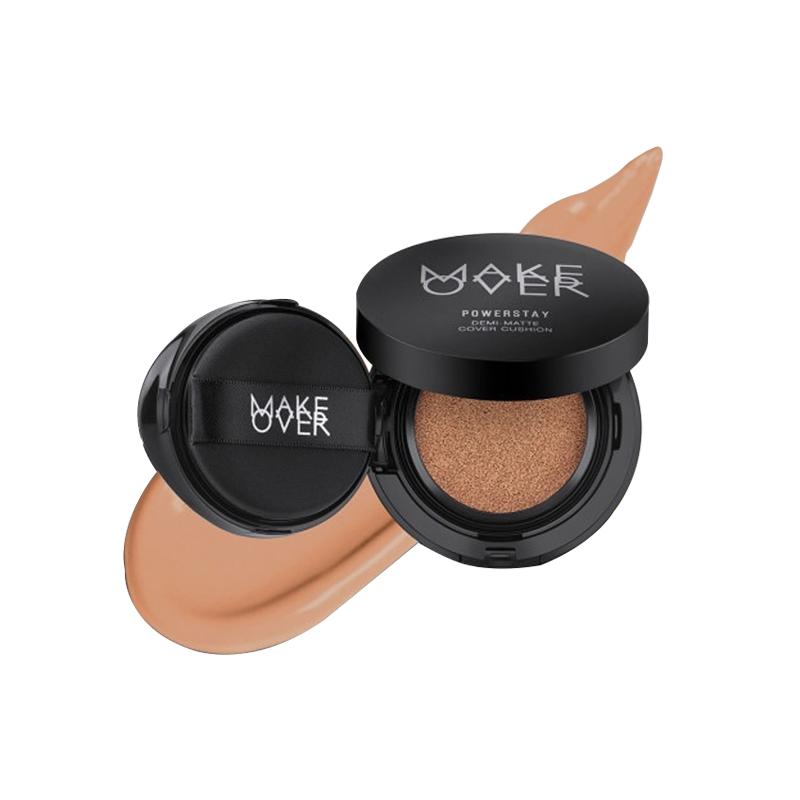 Make Over Powerstay Demi-Matte Cover Cushion N40 Sand 15gr | Gogobli