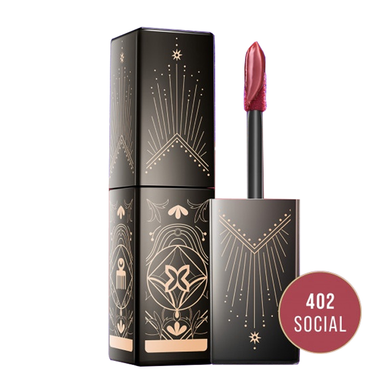 Make Over Glassy Lip Lacquer X Hian Tjen 402 Social 4.5gr | Gogobli