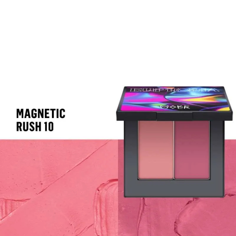 Make Over Powerstay Suede Blush 10 Magnetic Rush 6gr | Gogobli