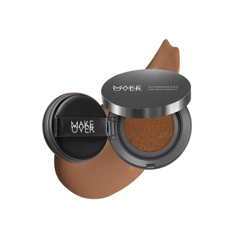 Make Over Hydrastay Lite Glow Cushion W60 Creme Cocoa 15gr | Gogobli