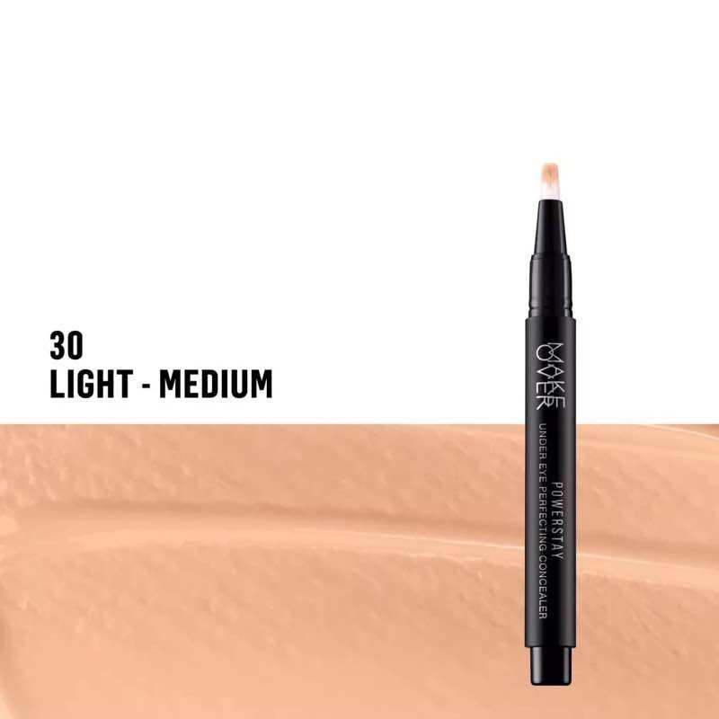 Make Over Powerstay Under Eye Perfecting Concealer 30 Light Medium 1.8ml | Gogobli
