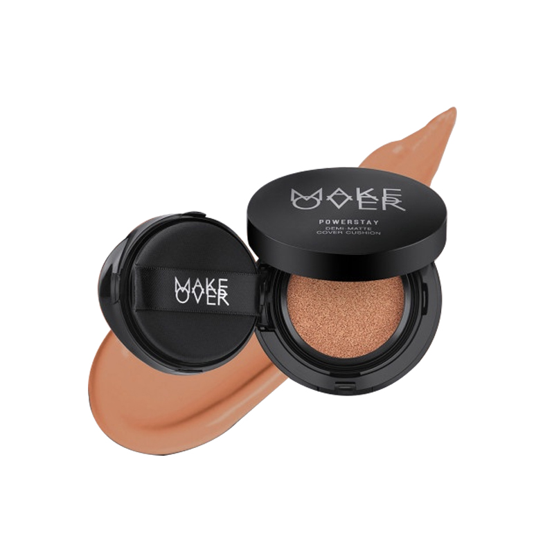 Make Over Powerstay Demi-Matte Cover Cushion C41 Cool Sand 15gr | Gogobli