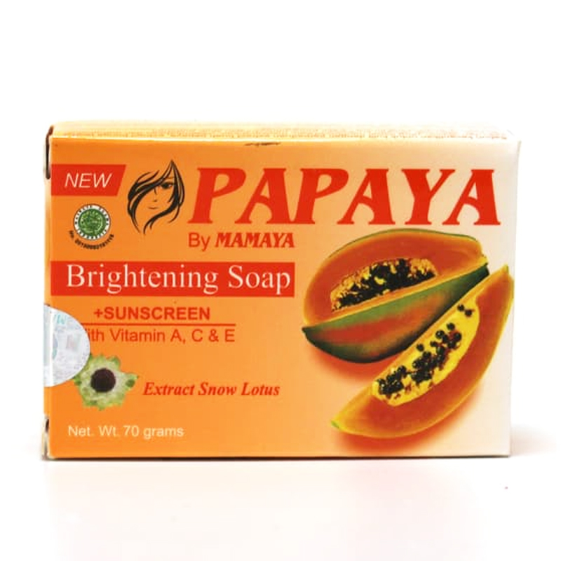 Mamaya Papaya Brightening Soap 135gr | Gogobli