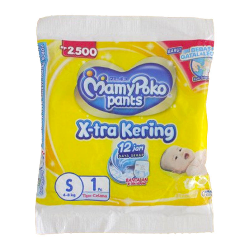 MamyPoko Pants X-Tra Kering Standar (Tipe Celana) S 1pc | Gogobli