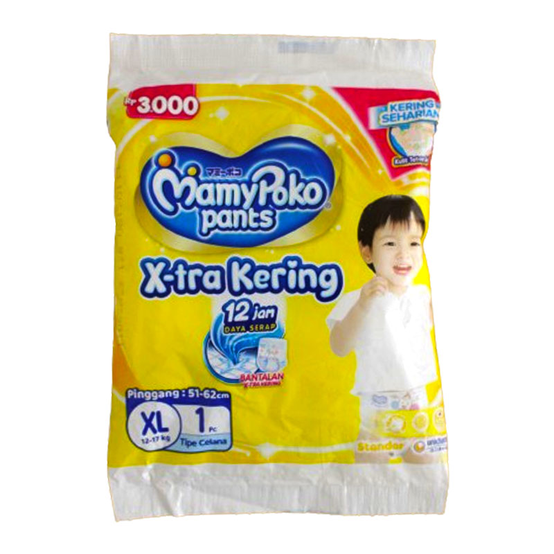 MamyPoko Pants X-Tra Kering Standar (Tipe Celana) XL 1pc | Gogobli