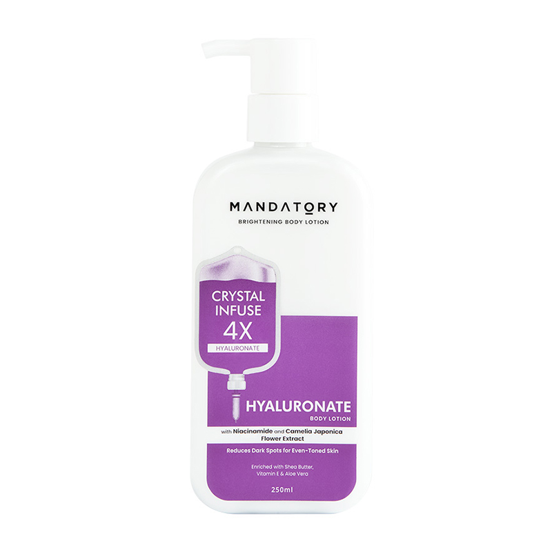 Mandatory Brightening Body Lotion Crystal Infuse 4X Hyaluronate 250ml | Gogobli
