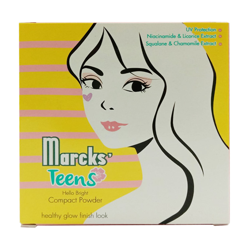 Marcks Teens Compact Powder Natural Beige | Gogobli