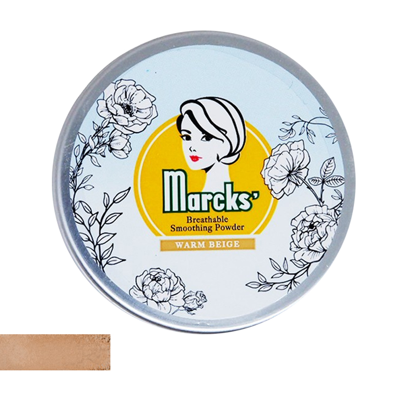 Marcks Breathable Smoothing Powder Warm Beige 15gr | Gogobli