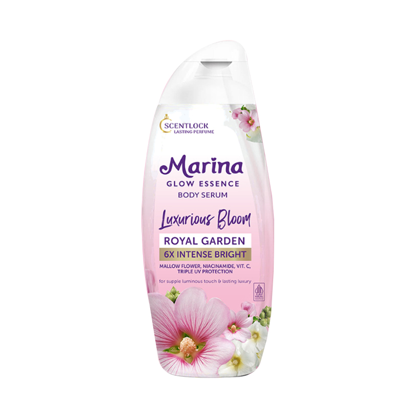 Marina Glow Essence Body Serum Luxurious Bloom Royal Garden 185ml | Gogobli