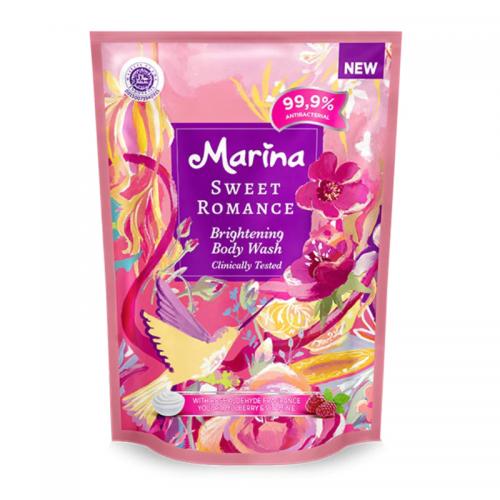 Marina Brightening Body Wash Sweet Romance Refill 400ml | Gogobli