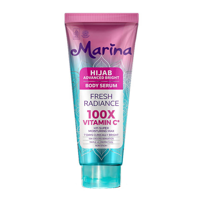 Marina Hijab Advanced Bright Body Serum Fresh Radiance 160ml | Gogobli