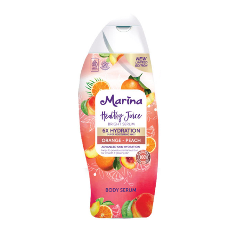 Marina Limited Edition Healthy Juice Bright Serum Orange Peach 185ml | Gogobli