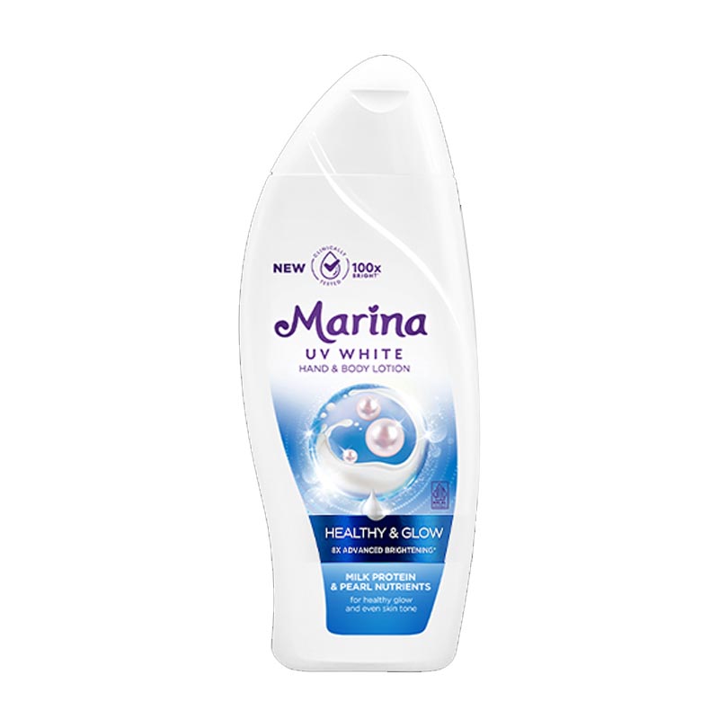 Marina Hand Body Lotion UV White Healthy And Glow 185ml | Gogobli