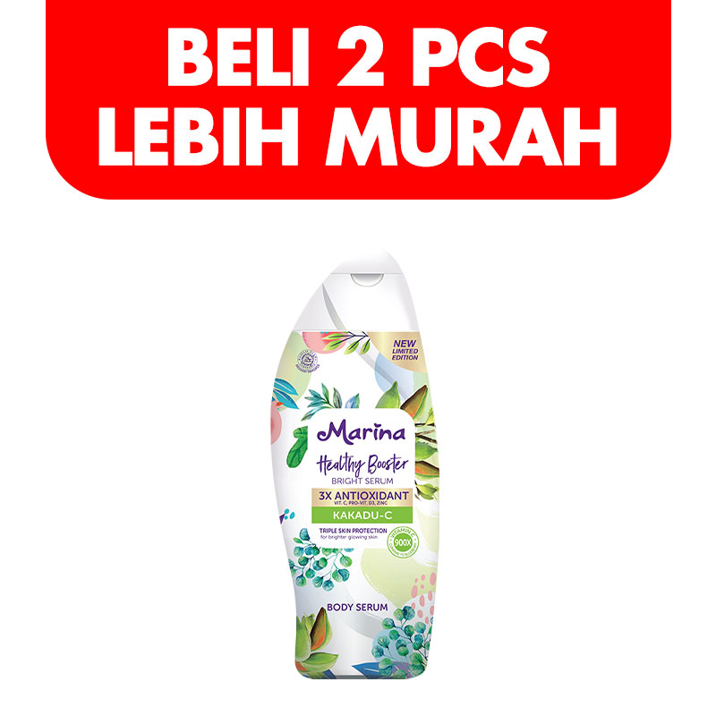 Marina Special Edition Healthy Booster Bright Serum Kakadu-C 185ml (BELI 2pcs LEBIH MURAH) | Gogobli