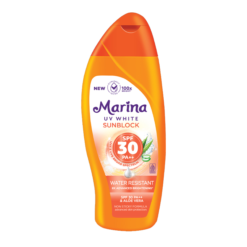 Marina UV White Sunblock 170ml | Gogobli