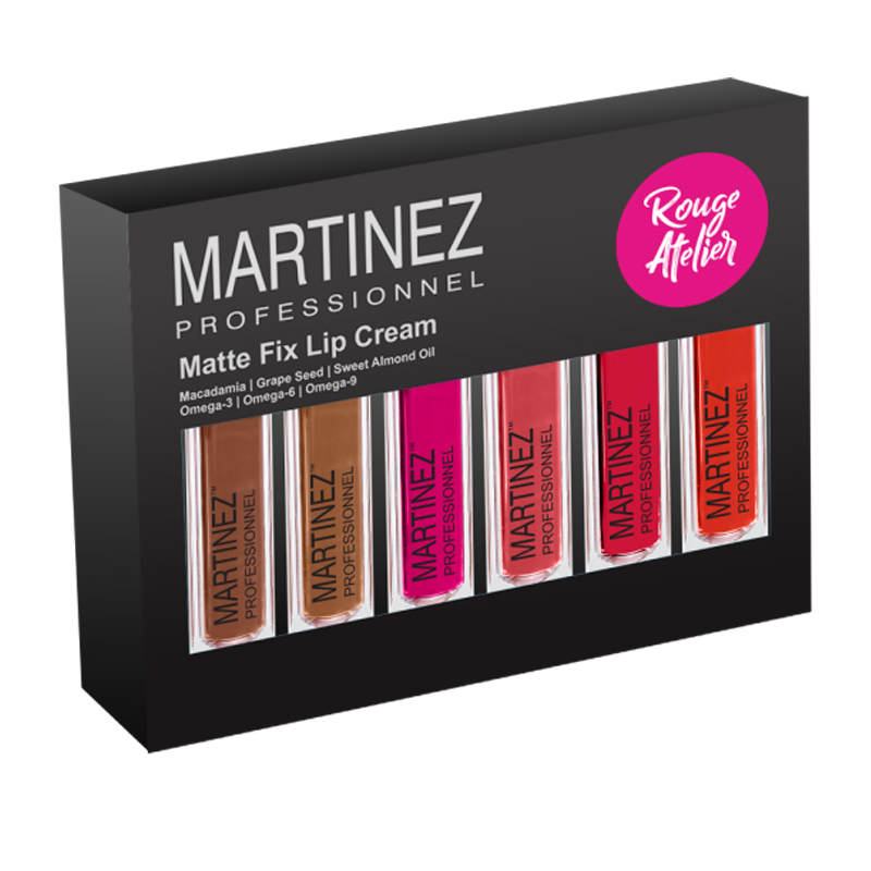 Martinez Matte Fix Lip Cream 6 Shades | Gogobli