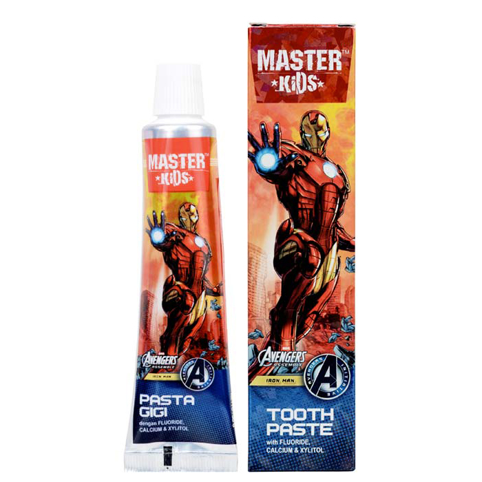 Master Kids Toothpaste Iron Man 50gr | Gogobli