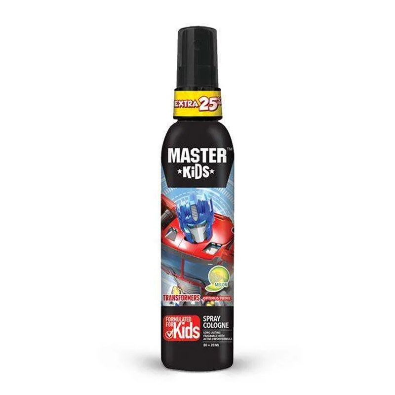 Master Kids Spray Cologne Transformer Optimus Prime Botol 100ml | Gogobli