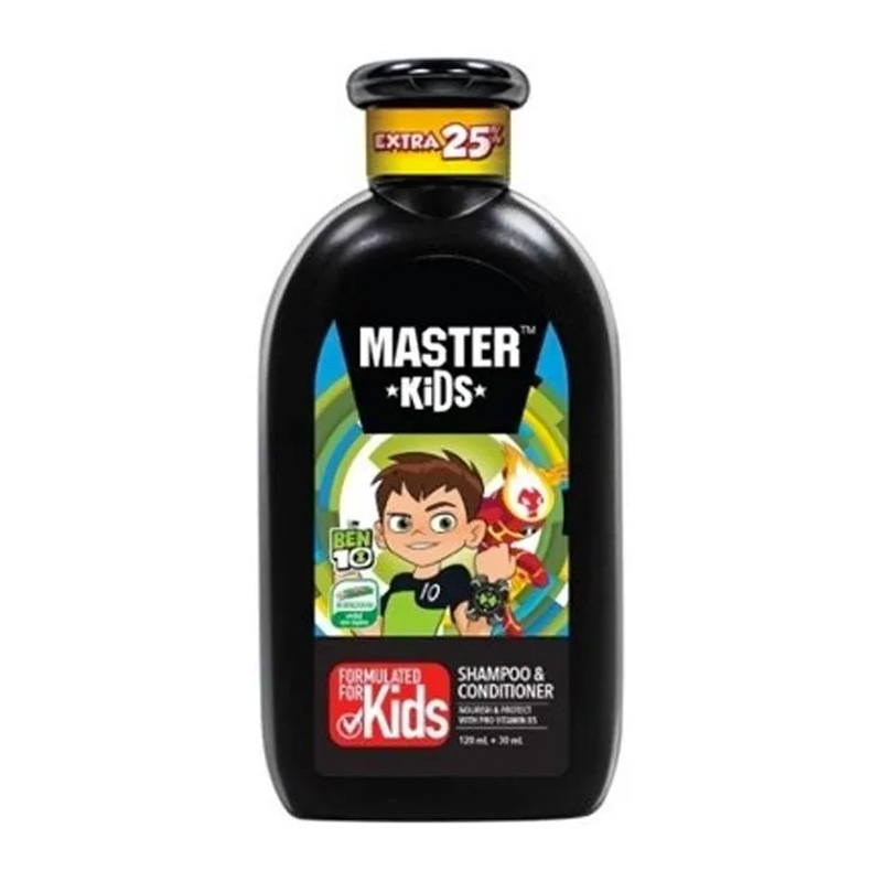 Master Kids Shampoo And Conditioner Ben-10 150ml | Gogobli
