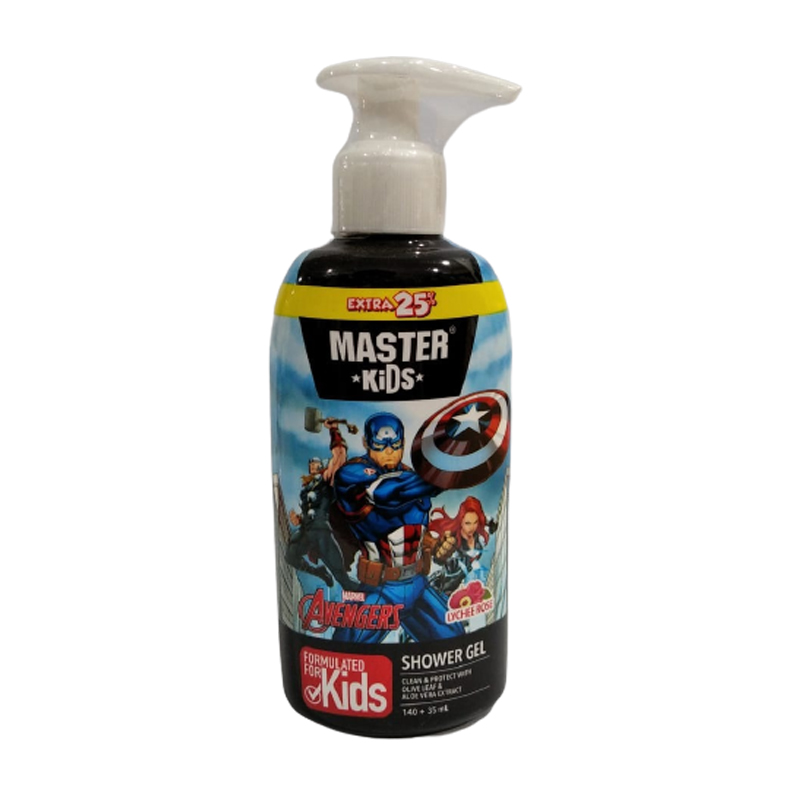 Master Kids Shower Gel Captain America 175ml | Gogobli