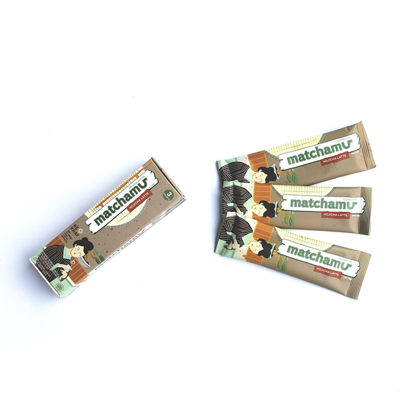 Matchamu Hojicha Latte Box (3s @24gr) | Gogobli