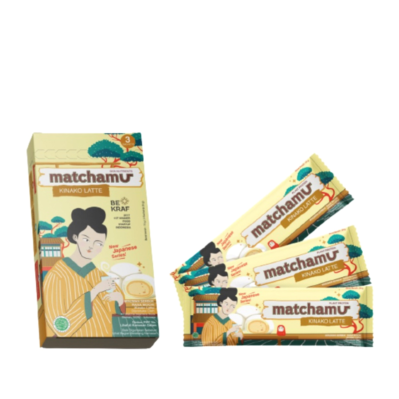 Matchamu Kinako Latte Box (3s @24gr) | Gogobli