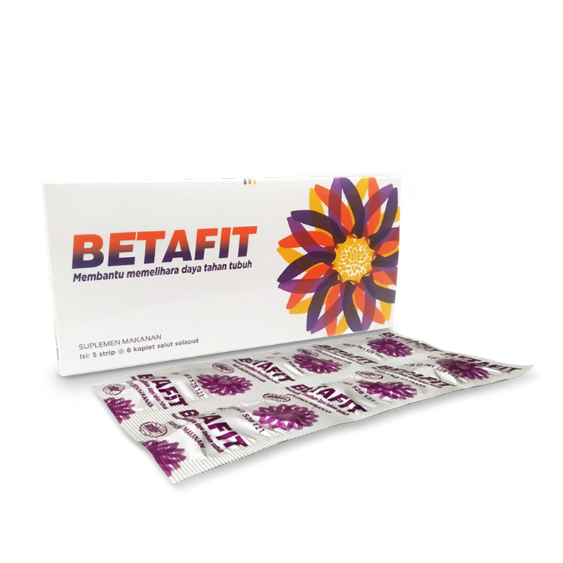 Betafit Kapsul (5 Strip @6 Kaplet Salut Selaput) | Gogobli