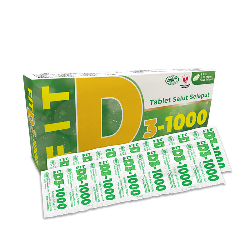 Fit D3-1000 Box (3 Strip @ 10 Tablet) | Gogobli