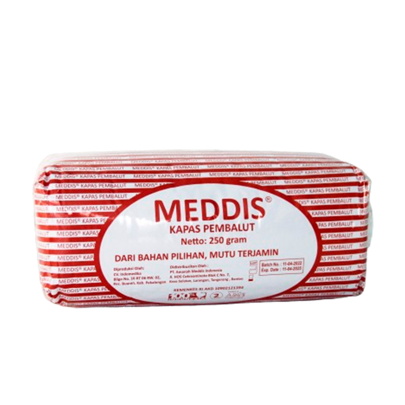 Meddis Kapas Pembalut 250gr | Gogobli