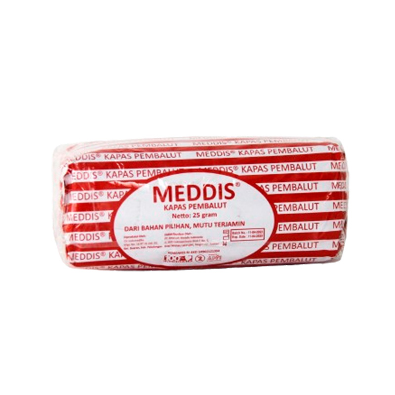 Meddis Kapas Pembalut 25gr | Gogobli