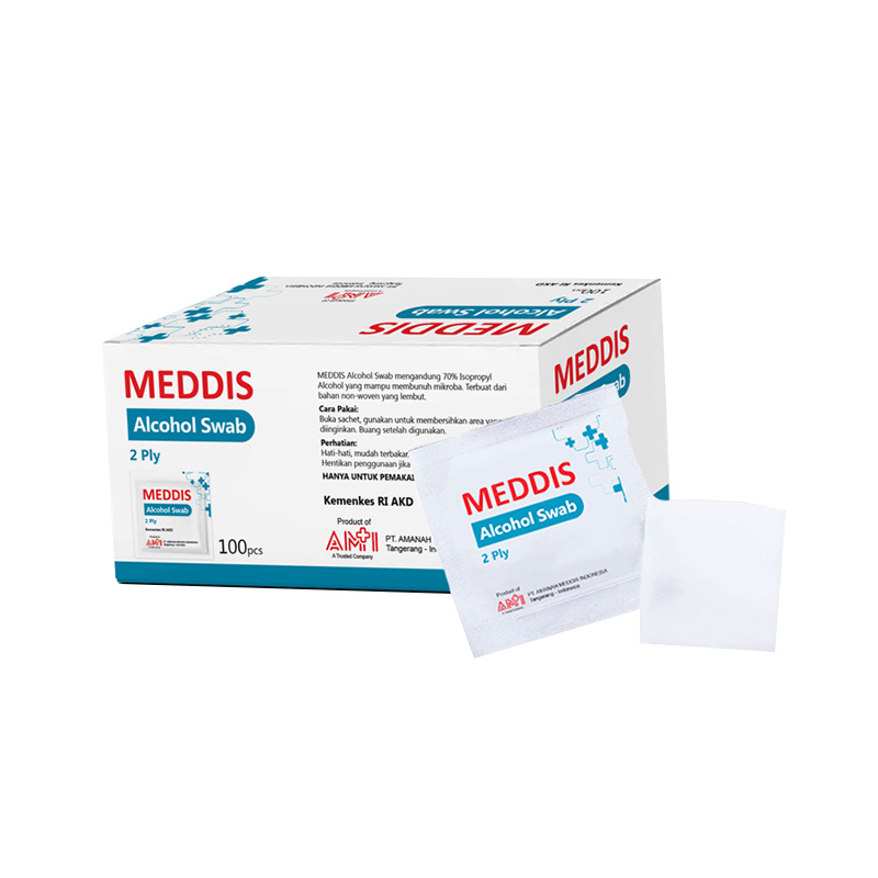 Meddis Alcohol Swab 100pcs | Gogobli