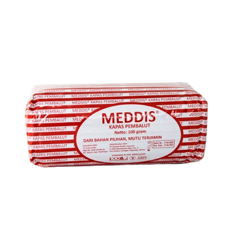 Meddis Kapas Pembalut 100gr | Gogobli