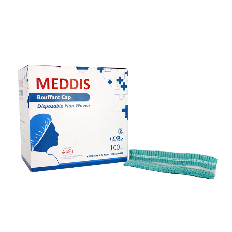 Meddis Bouffant Cap 100pcs | Gogobli
