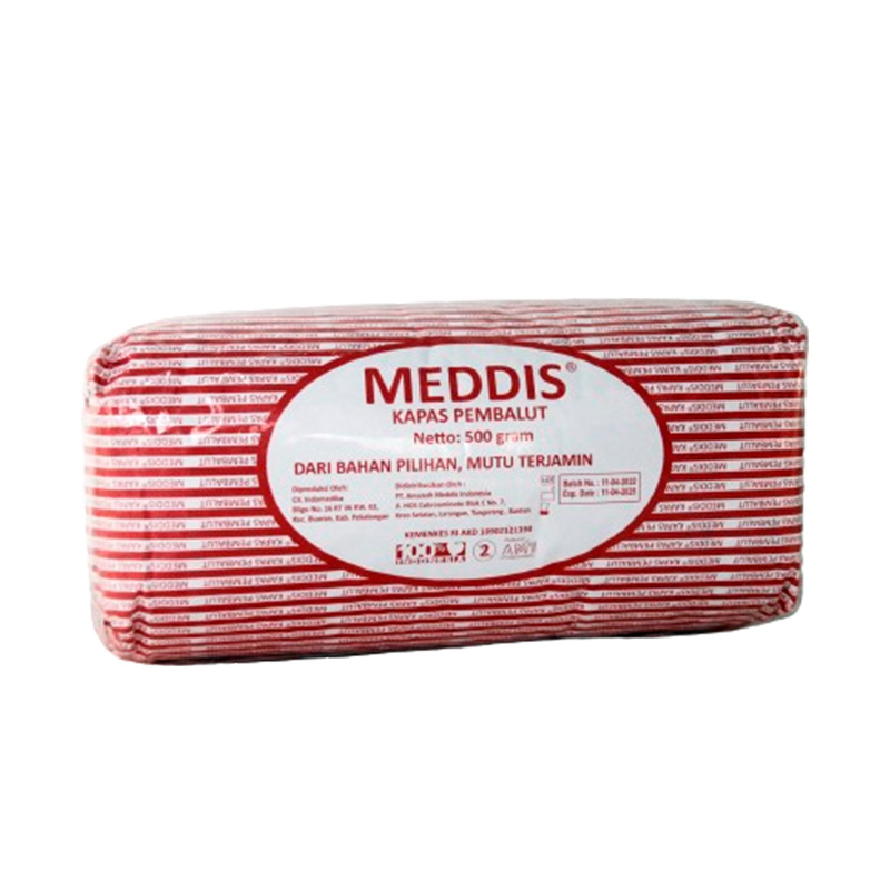 Meddis Kapas Pembalut 500gr | Gogobli
