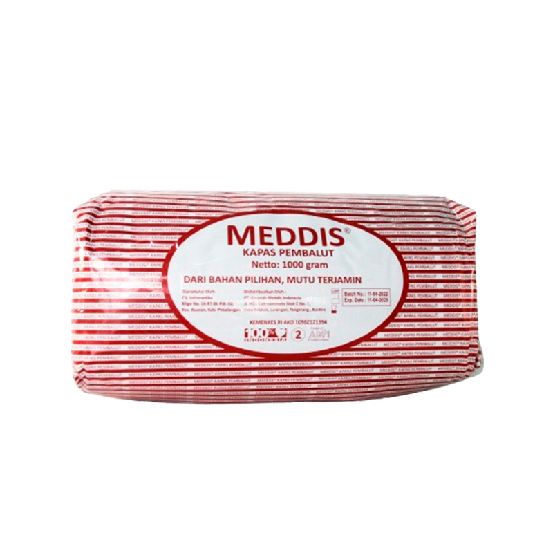 Meddis Kapas Pembalut 1000gr | Gogobli