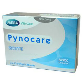 Mega We Care Pynocare White (3 X 10 Softgel Capsule) | Gogobli