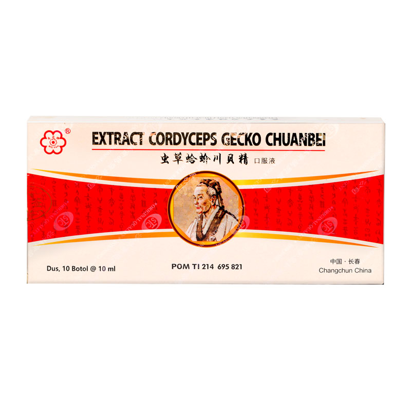 Mei Fah Extract Cordyceps Gecko Chuanbei (10s @ 10ml) | Gogobli