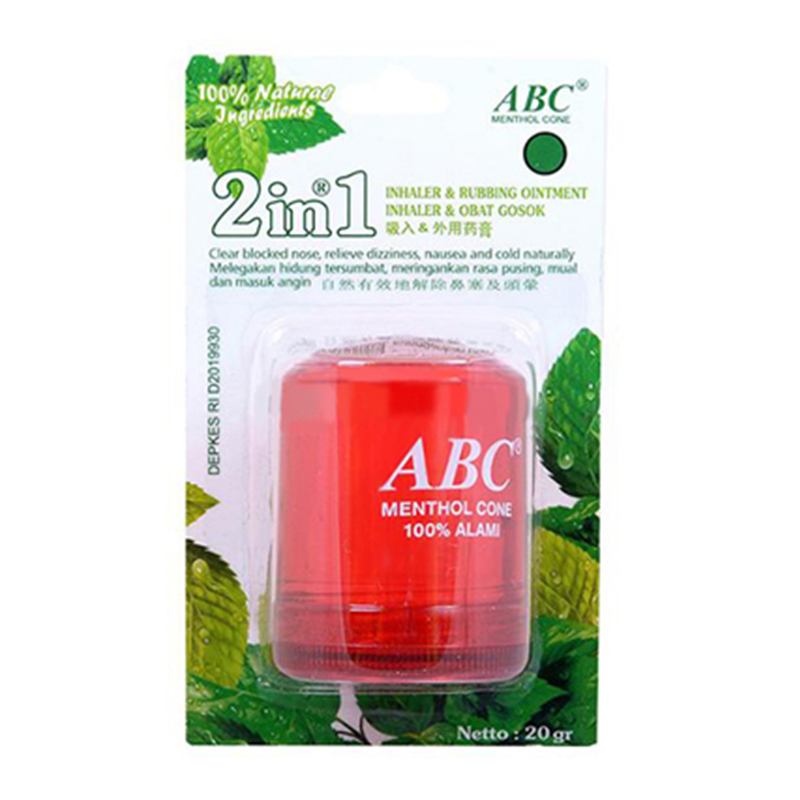 Menthol Abc B 20gr | Gogobli