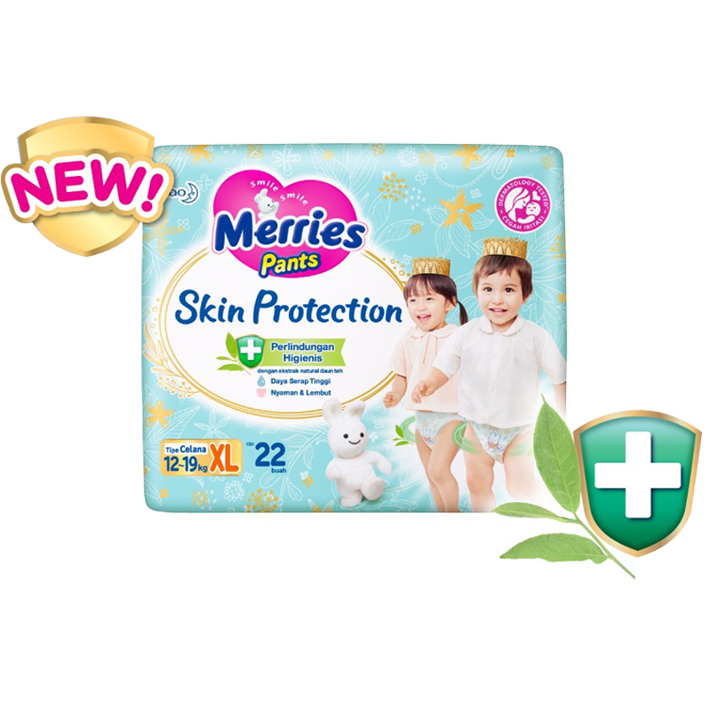 Merries Pants Skin Protection XL 22pcs | Gogobli