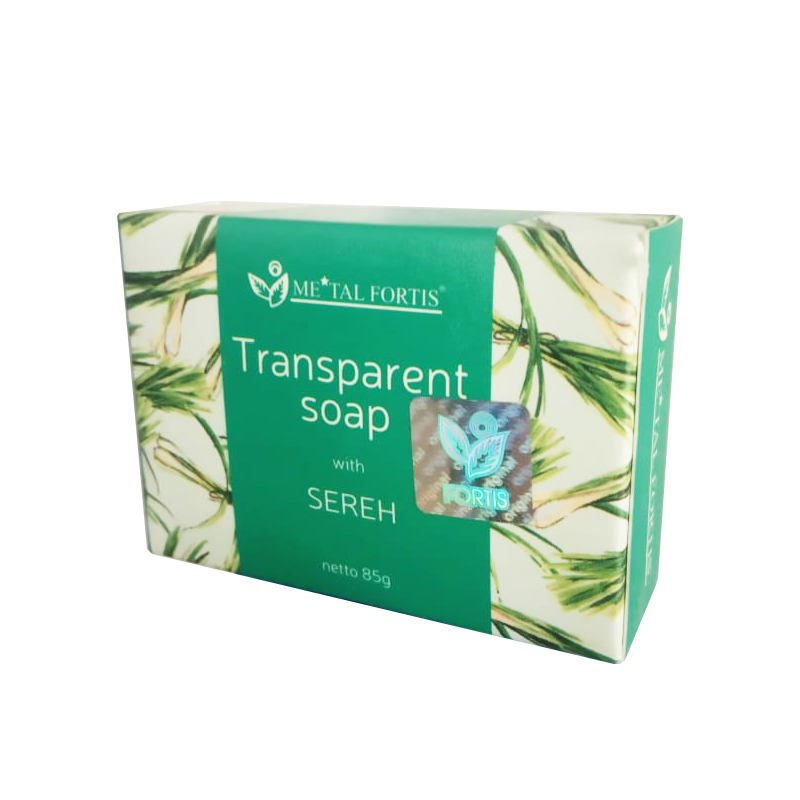 Metal Fortis Transparent Soap With Sereh 85gr | Gogobli
