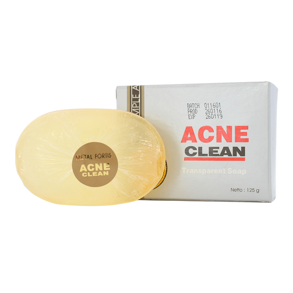Metal Fortis Sabun Clean Acne 125gr | Gogobli